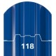 Штакетник Трапеция 118мм. Односторонний 0.4мм.-0.5мм.